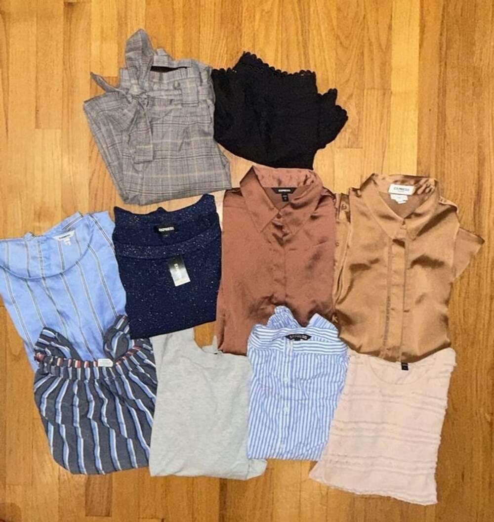 Express Women's Assorted Clothing Lot of 10 Tops and Bottoms Size S